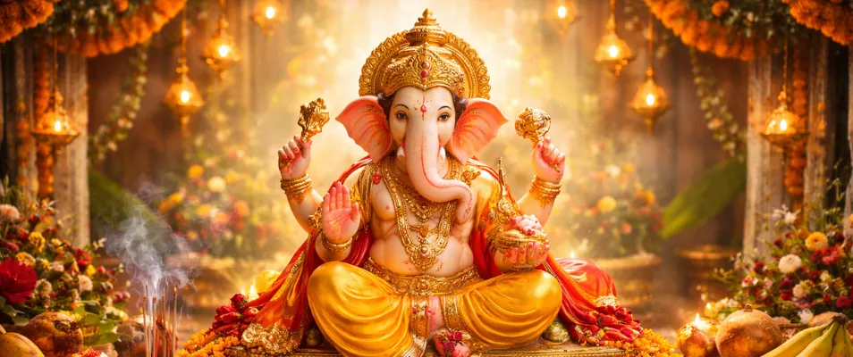 Ganesh Chaturthi celebration