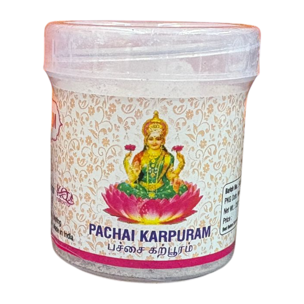 Pure Pachai Karpuram – Natural Edible Camphor for Cooking & Puja Use