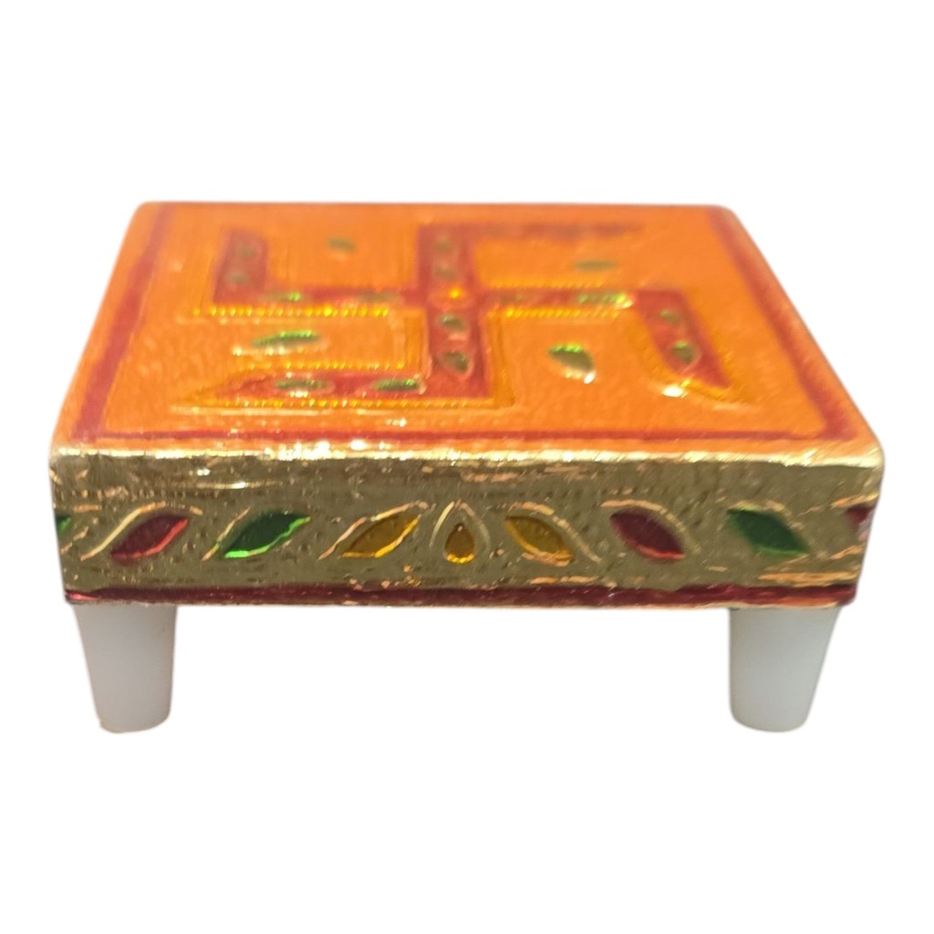 Puja Stand – 3 Inch/ 4 Inch (Traditional Pooja Accessory)