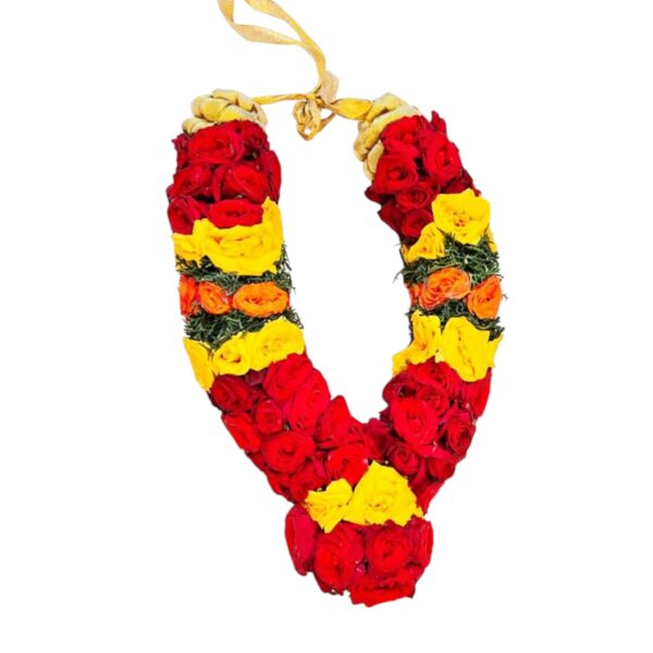 Button Rose Garland